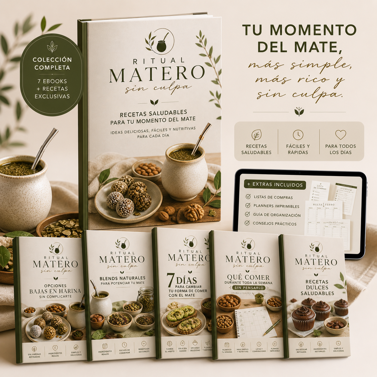 RITUAL MATERO SIN CULPA: El sistema para disfrutar tu mate todos los días sin pensar